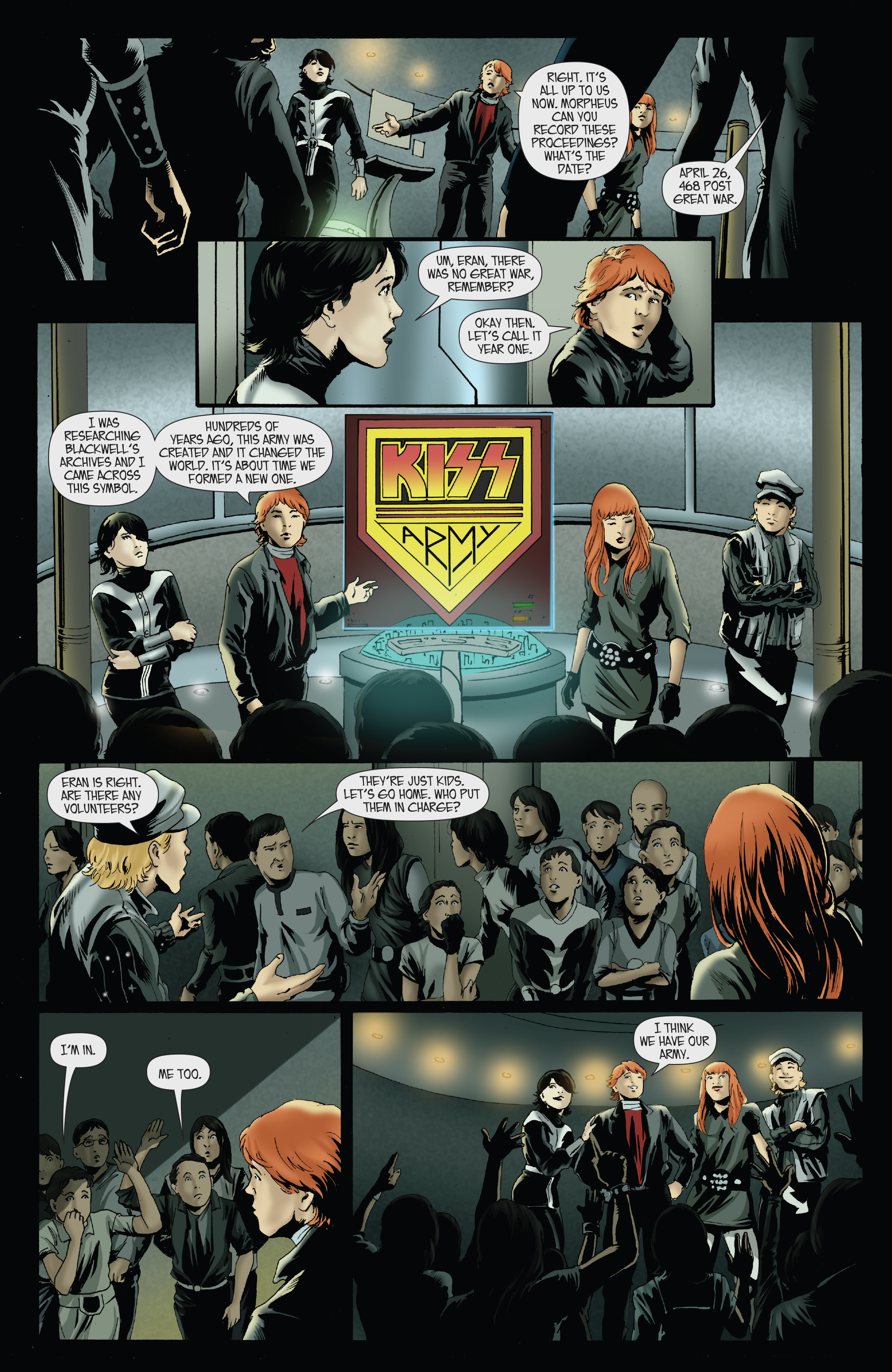Read online KISS comic -  Issue #7 - 13