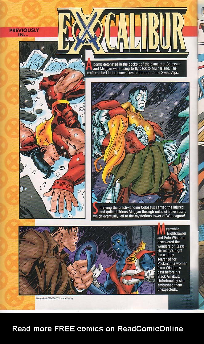 Read online Excalibur (1988) comic -  Issue #113 - 3