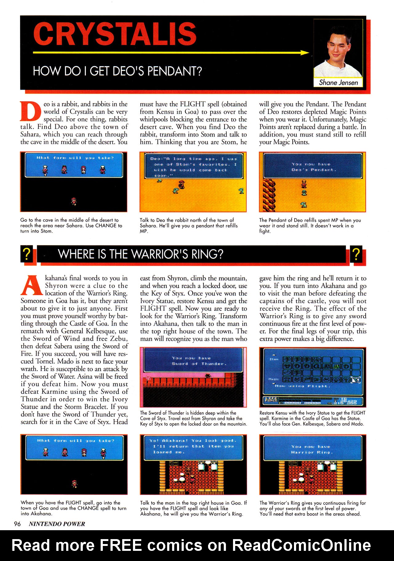 Read online Nintendo Power comic -  Issue #33 - 103