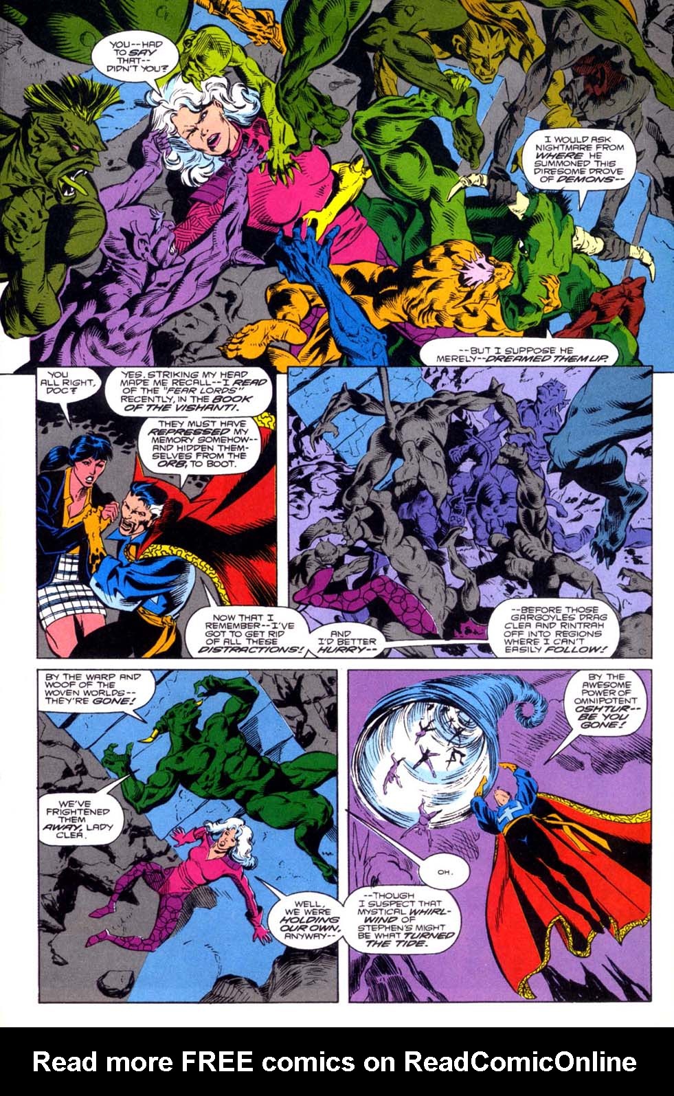 Read online Doctor Strange: Sorcerer Supreme comic -  Issue #38 - 12
