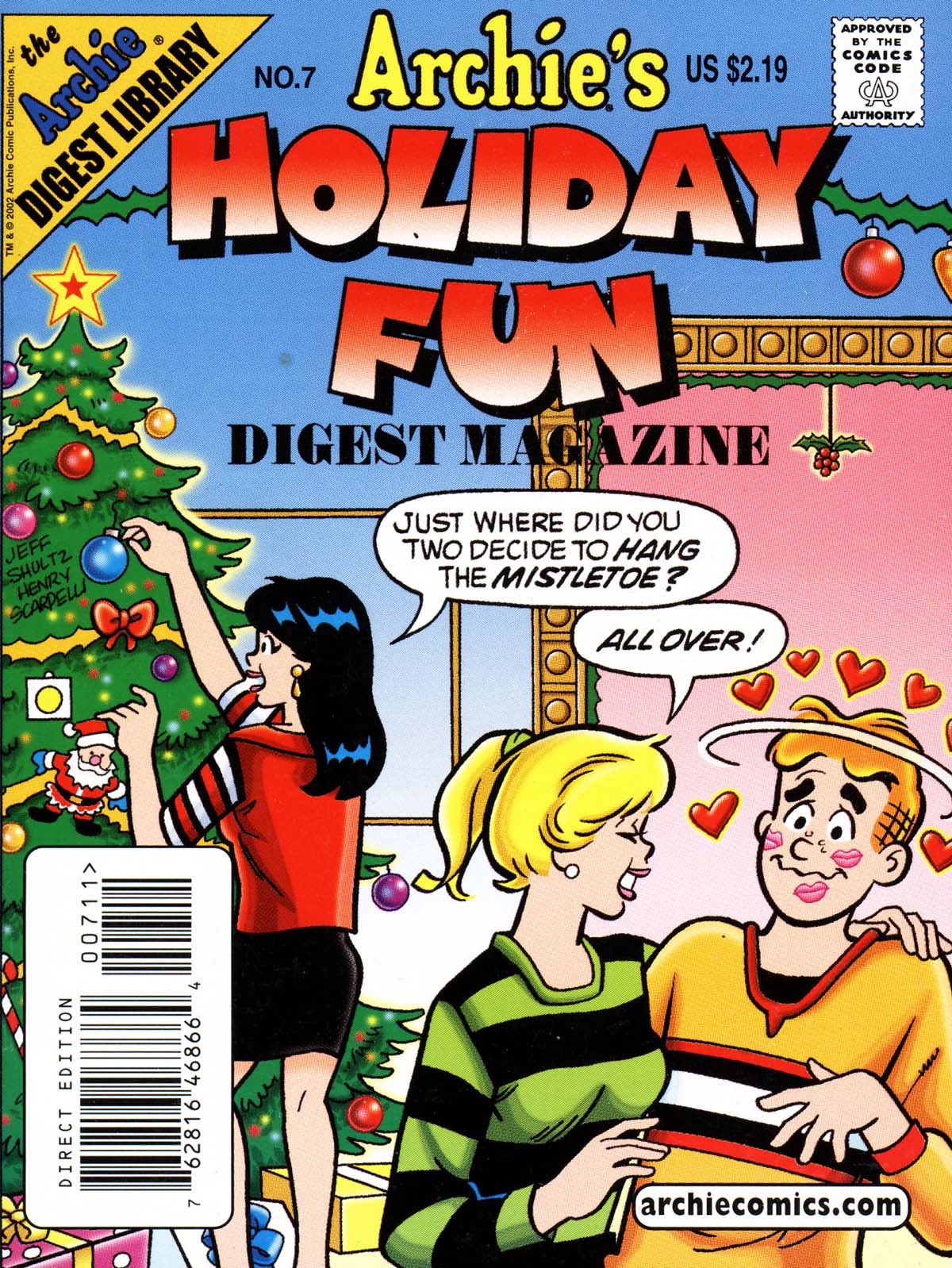 Read online Archie's Holiday Fun Digest comic -  Issue #7 - 1