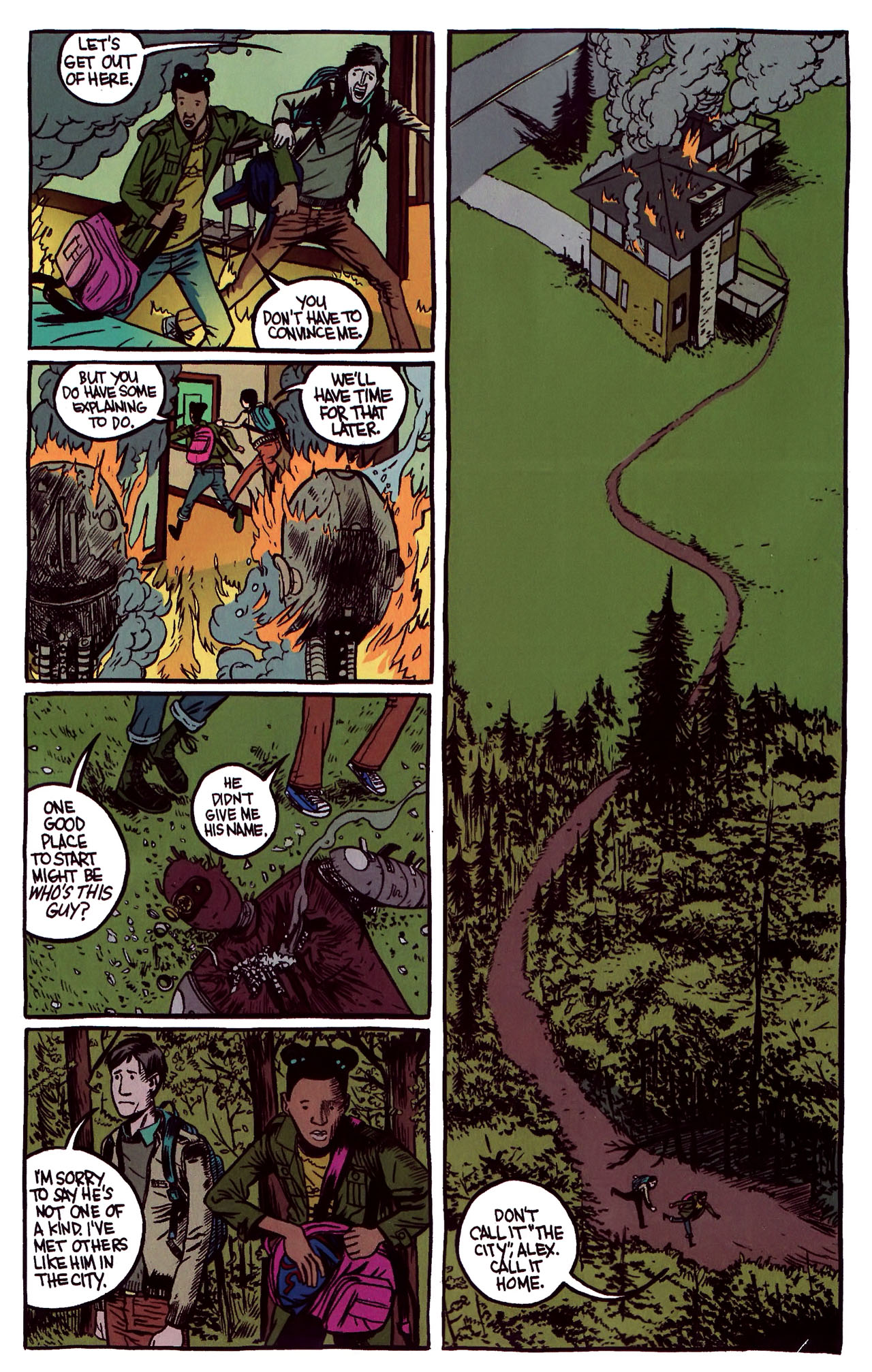 Read online Omega: The Unknown (2007) comic -  Issue #5 - 21