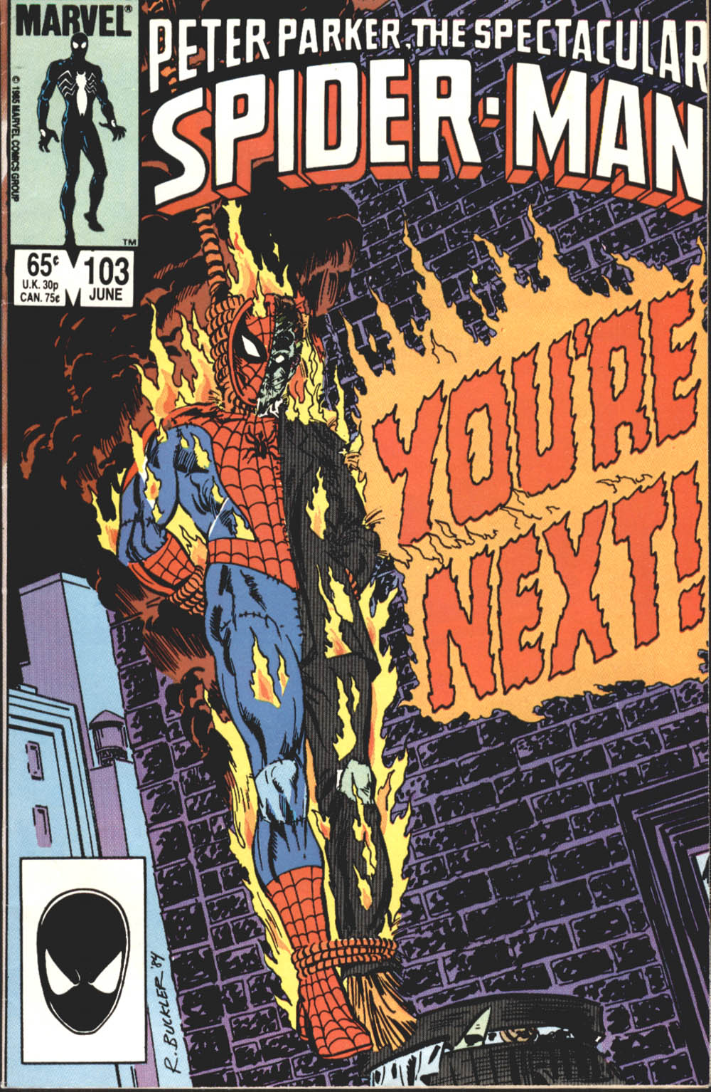 Read online The Spectacular Spider-Man (1976) comic -  Issue #103 - 1