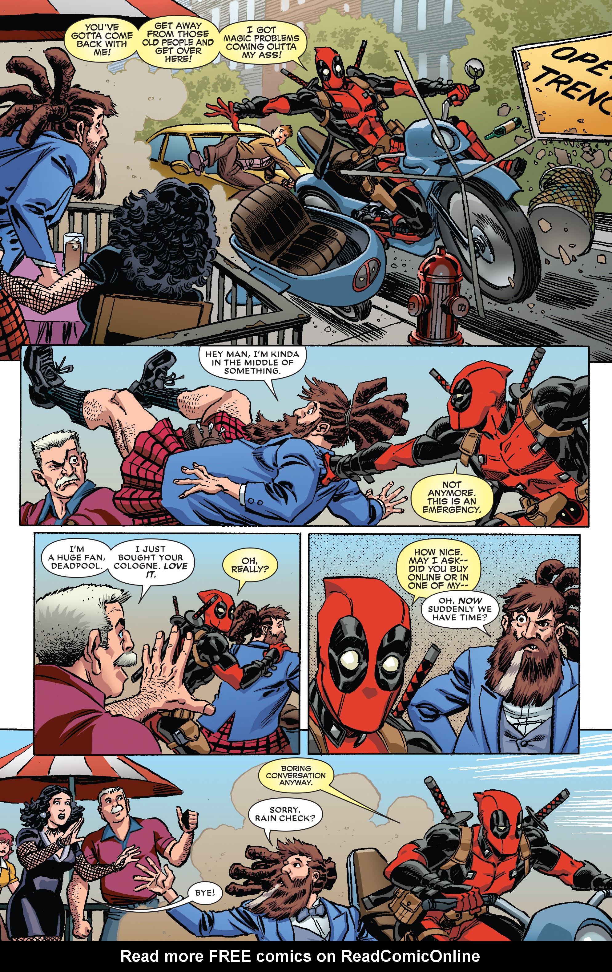Read online Deadpool: Last Days of Magic comic -  Issue #1 - 4