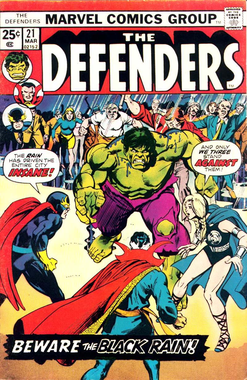 The Defenders (1972) Issue #21 #22 - English 1