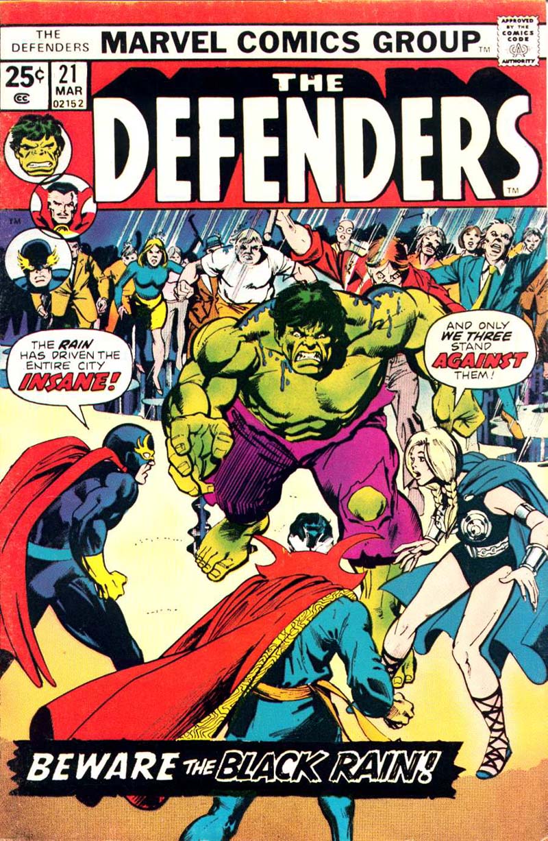 Read online The Defenders (1972) comic -  Issue #21 - 1