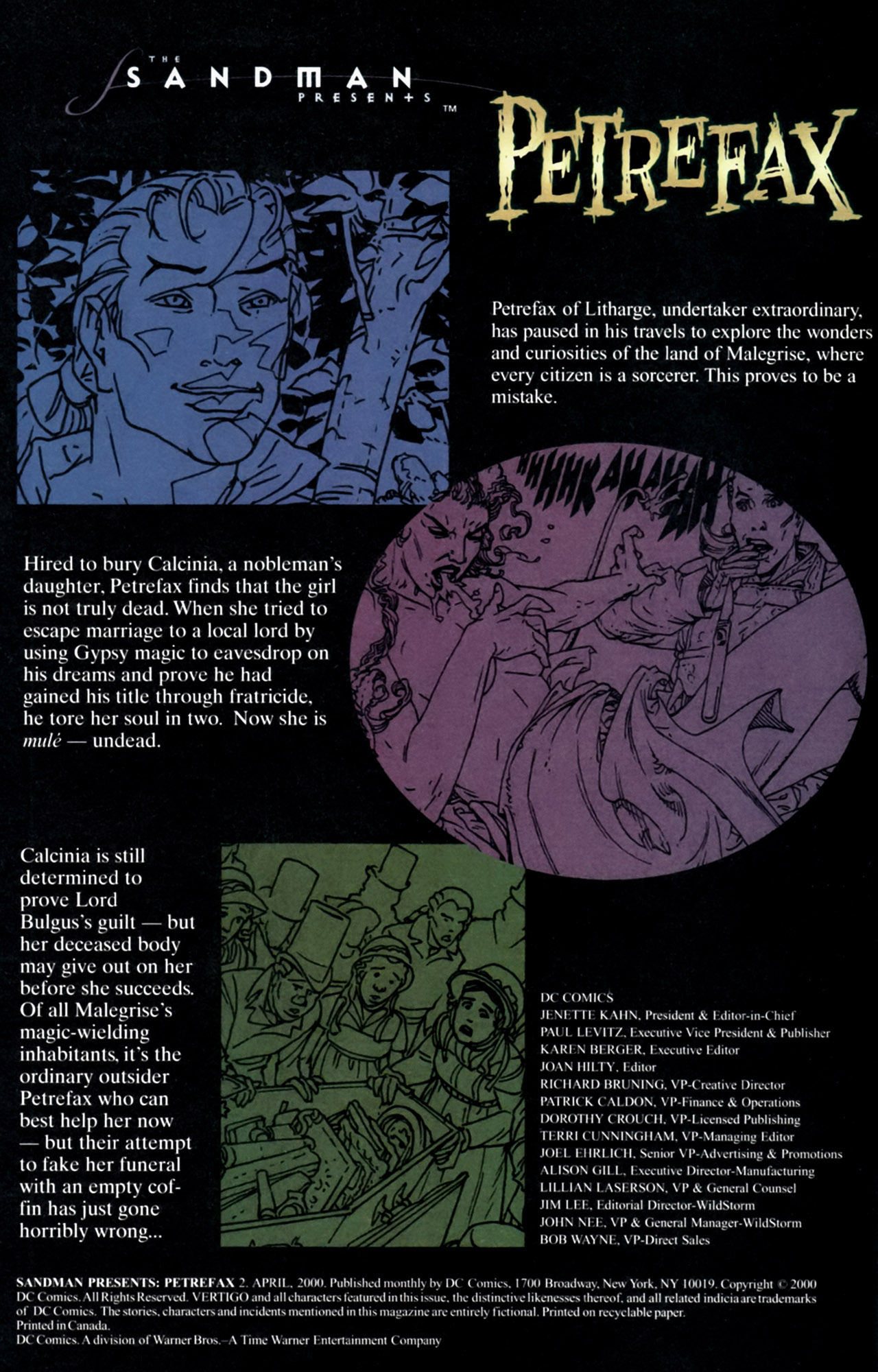 Read online Sandman Presents: Petrefax comic -  Issue #2 - 3