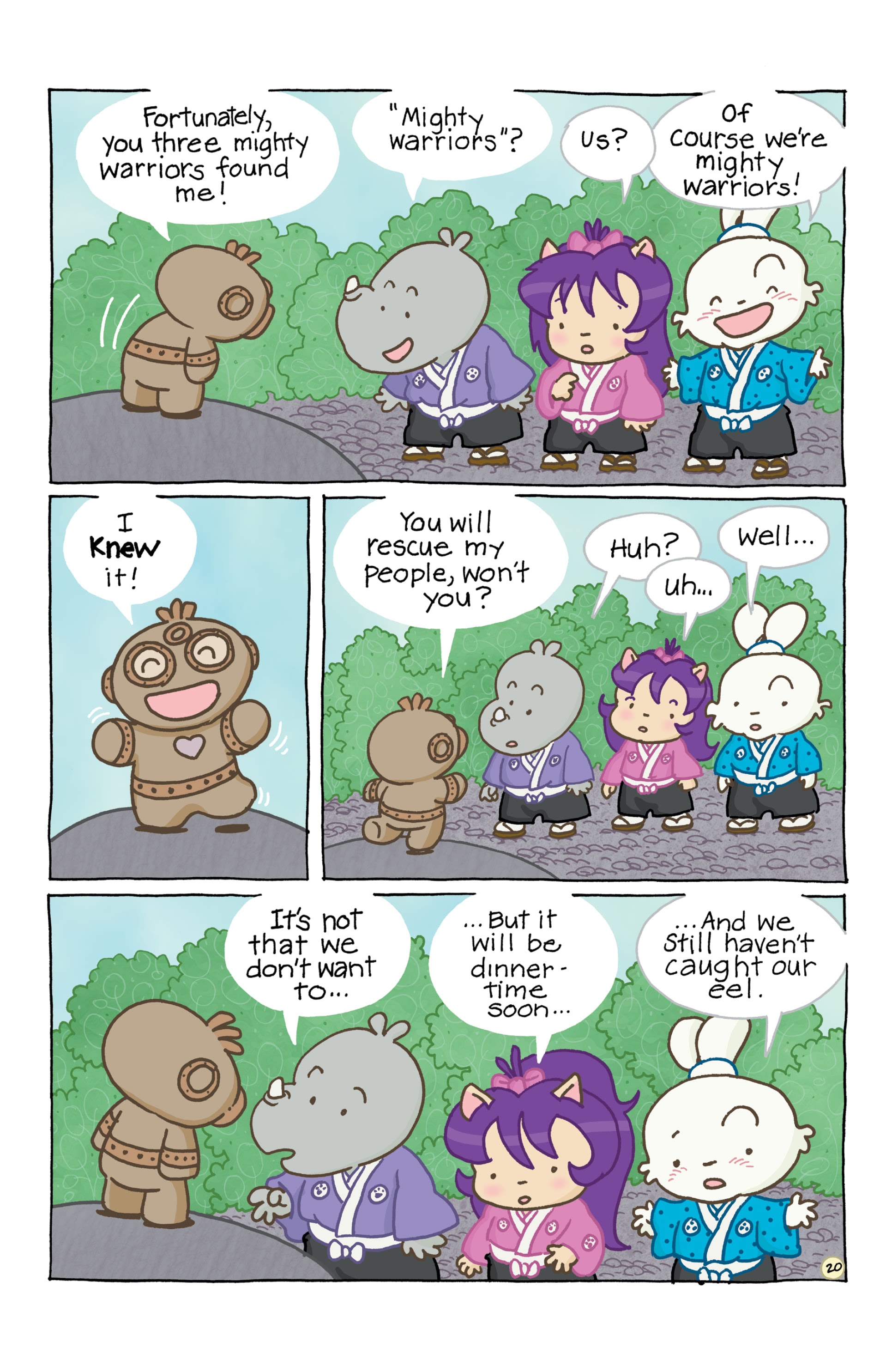 Read online Chibi-Usagi: Attack of the Heebie Chibis comic -  Issue # TPB - 25