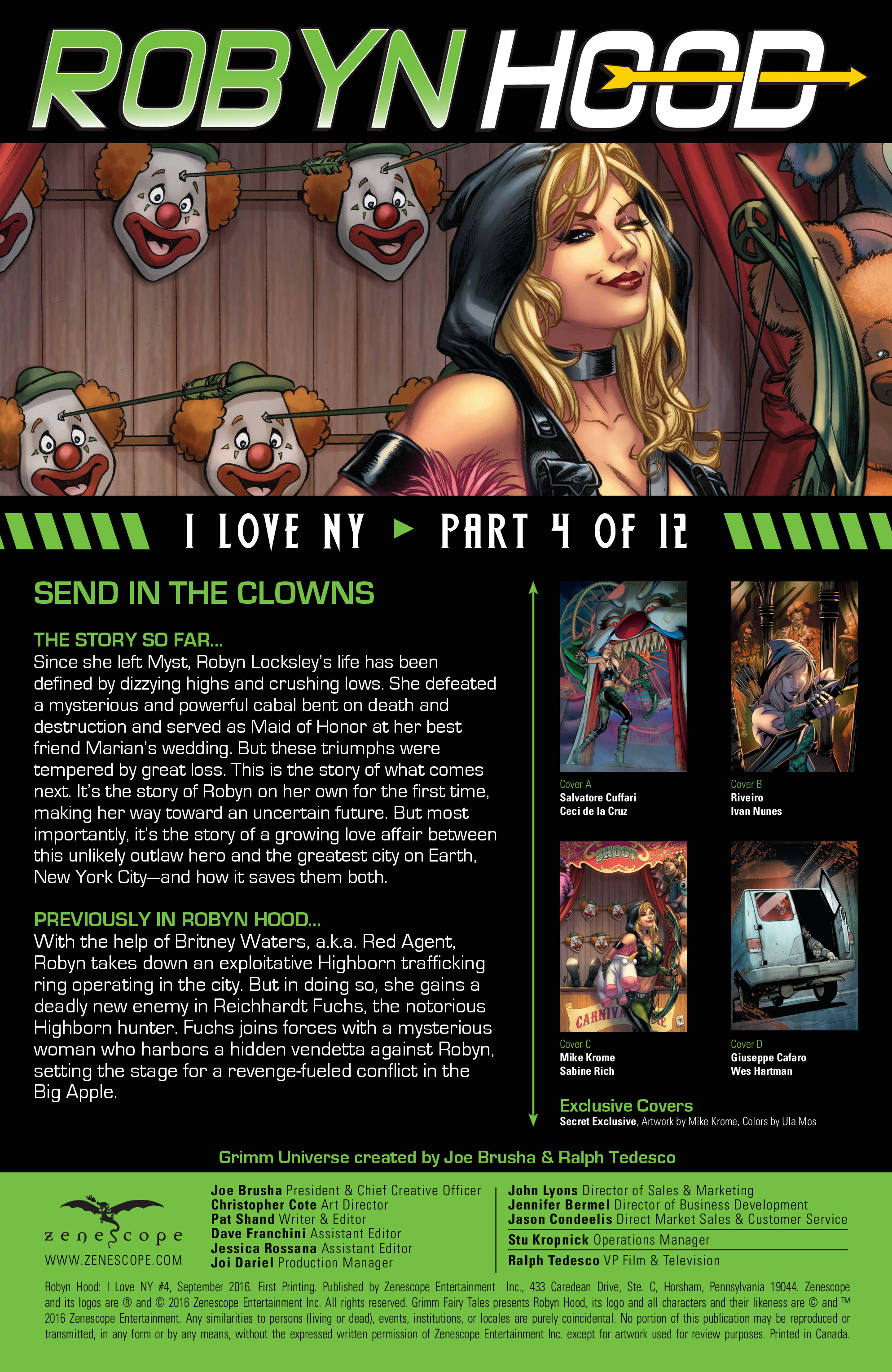 Read online Robyn Hood I Love NY comic -  Issue #4 - 2