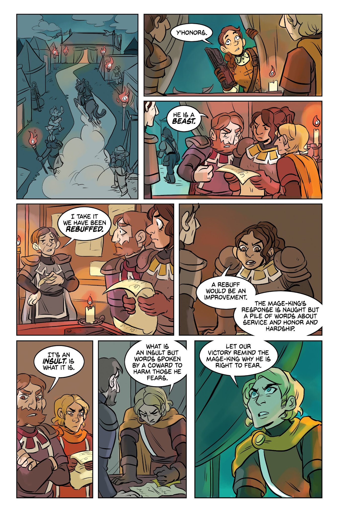 Read online Mages of Mystralia comic -  Issue # TPB - 21