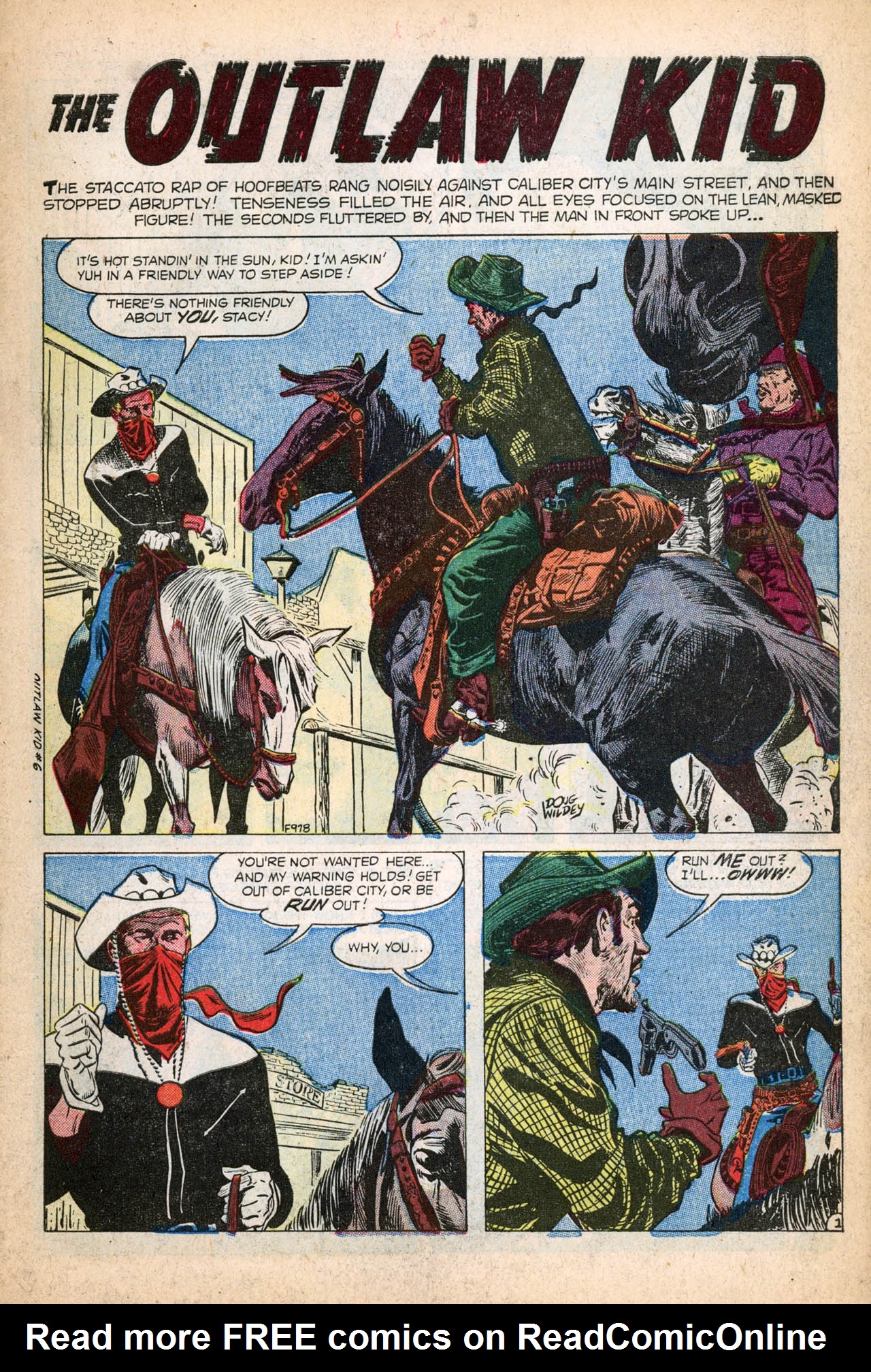 Read online The Outlaw Kid (1954) comic -  Issue #6 - 3