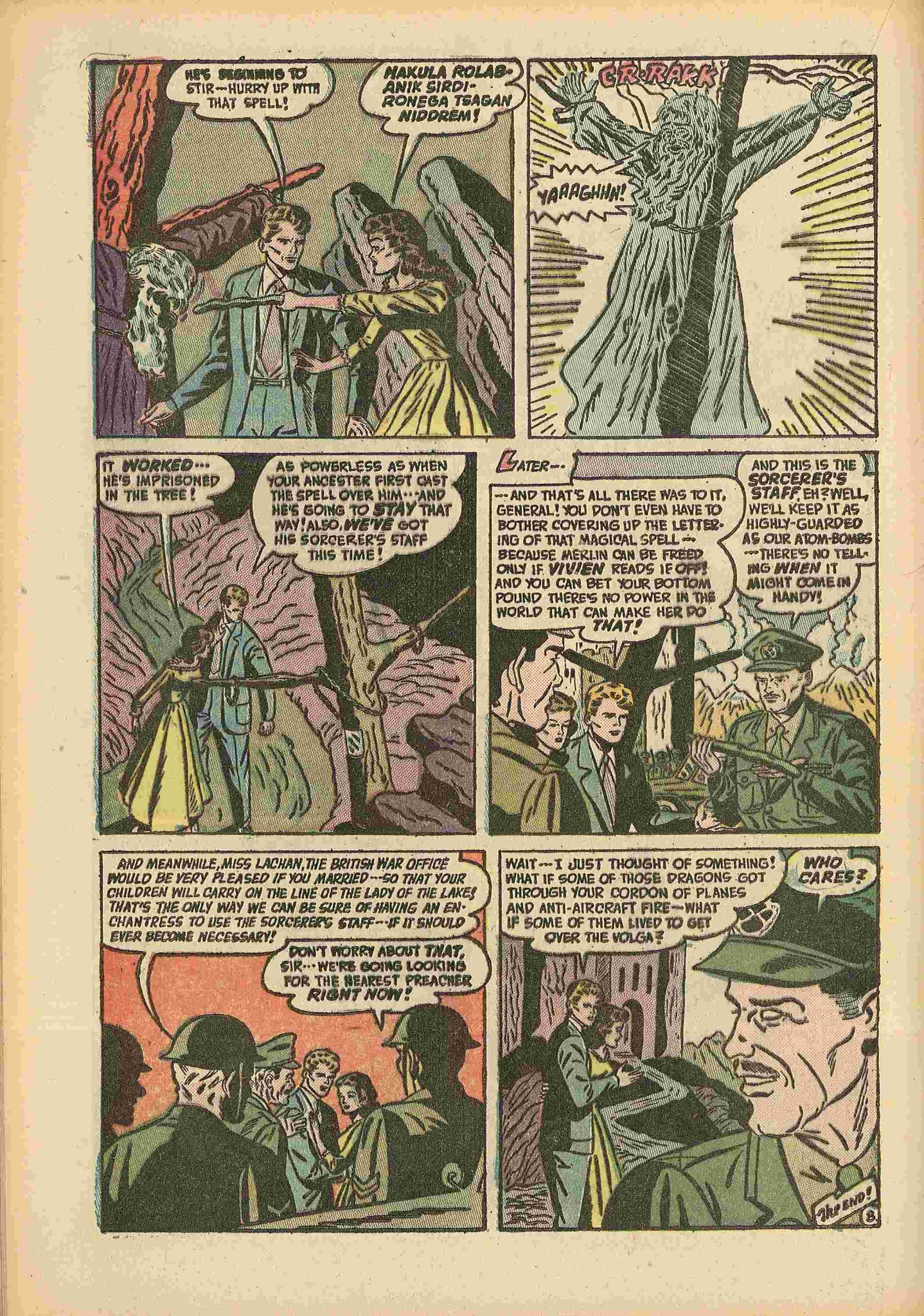 Read online Adventures Into The Unknown comic -  Issue #26 - 30