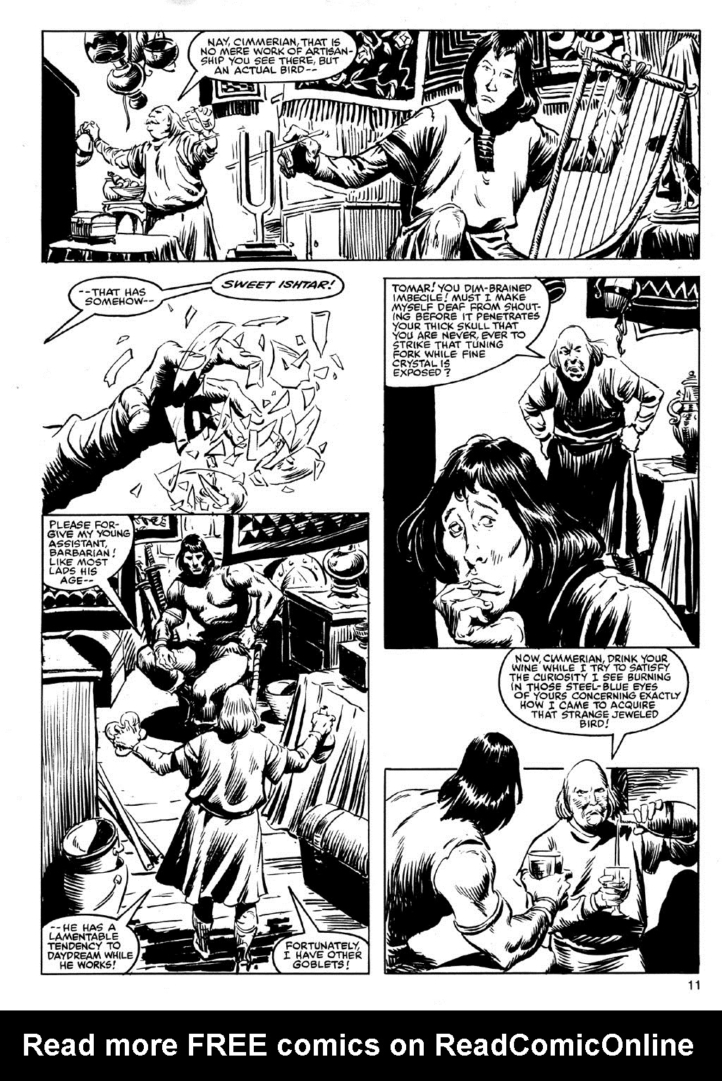 Read online The Savage Sword Of Conan comic -  Issue #92 - 10