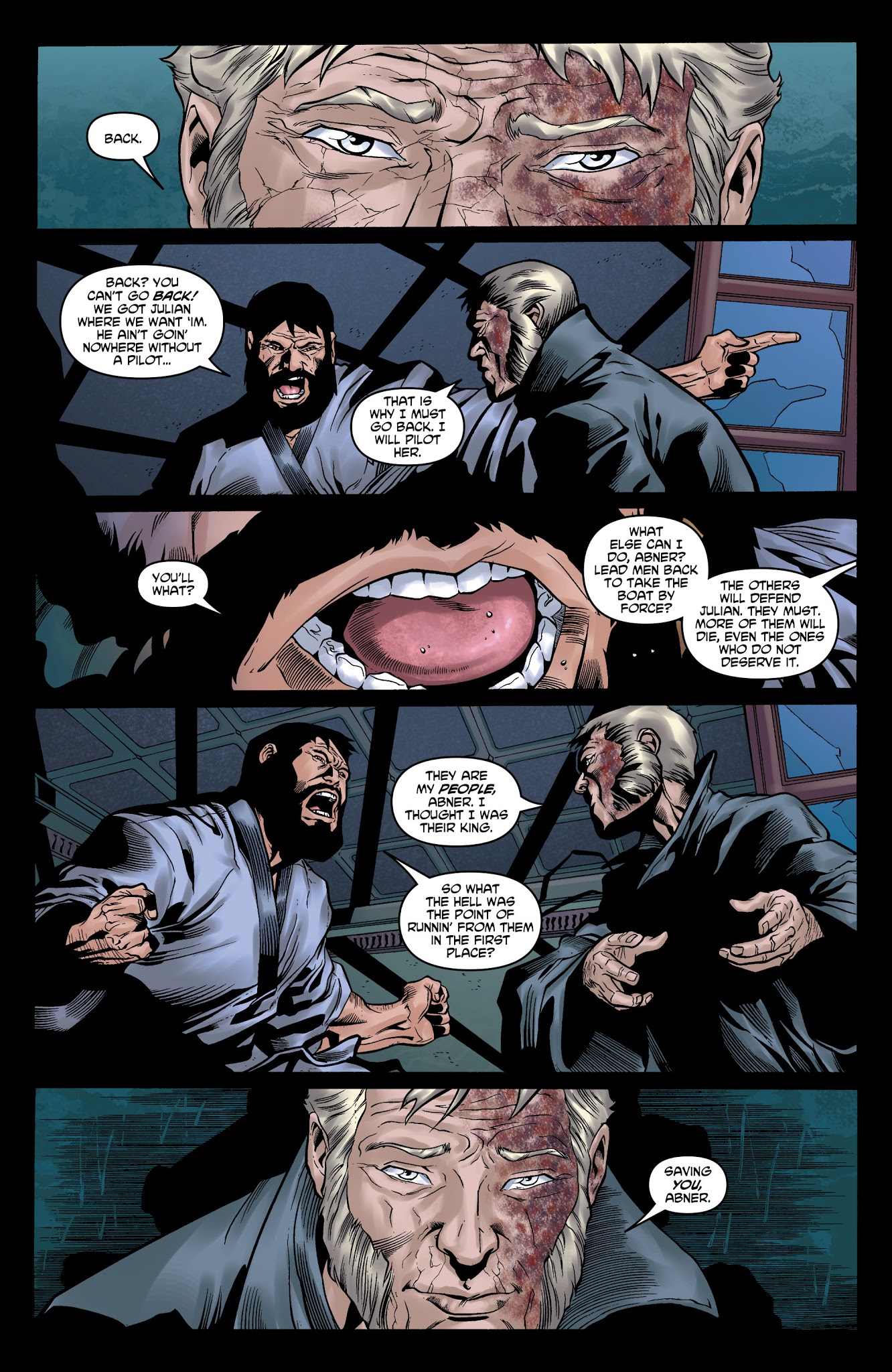 Read online George R.R. Martin's Fevre Dream comic -  Issue #9 - 11