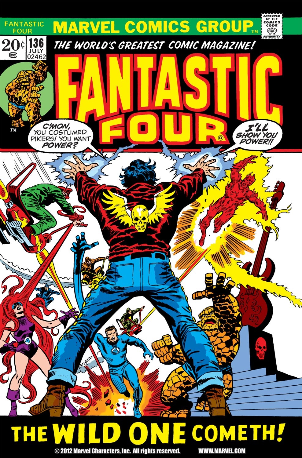 Read online Fantastic Four (1961) comic -  Issue #136 - 1