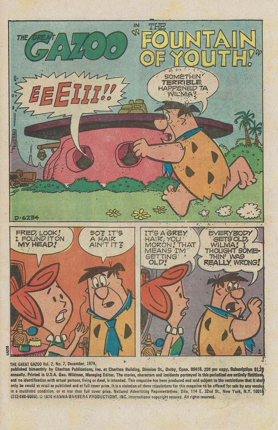 Read online Great Gazoo comic -  Issue #7 - 3