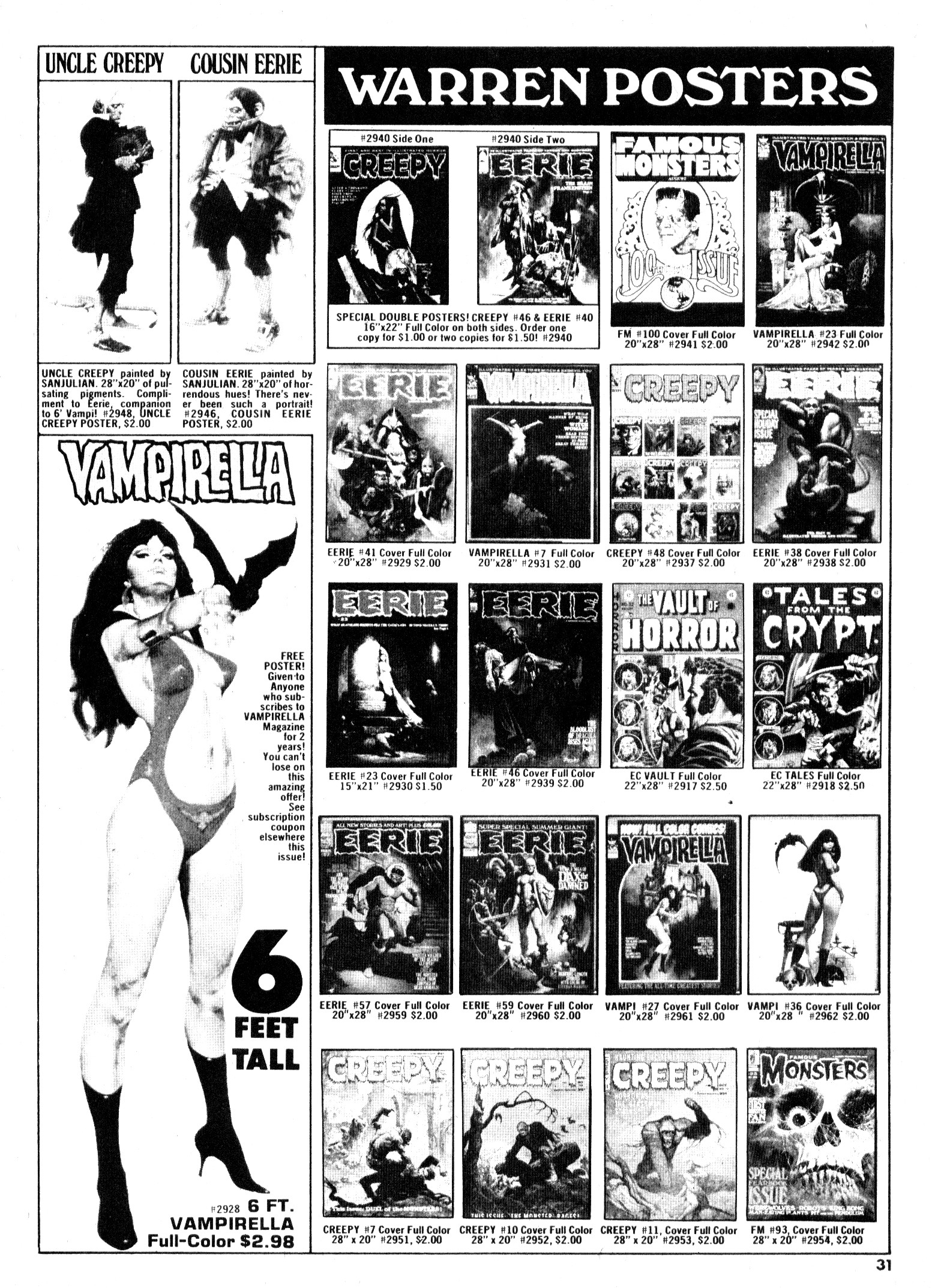 Read online Vampirella (1969) comic -  Issue #39 - 31