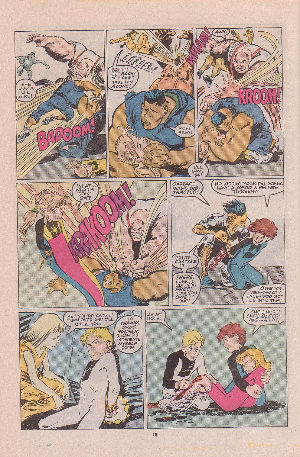 Read online Power Pack (1984) comic -  Issue #32 - 17