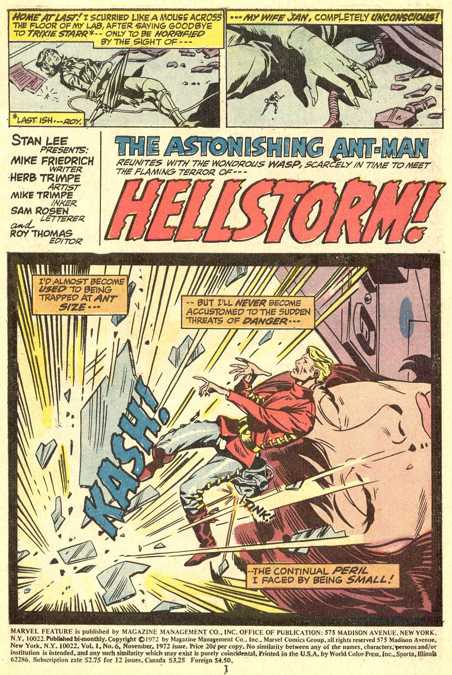 Read online Marvel Feature (1971) comic -  Issue #6 - 2