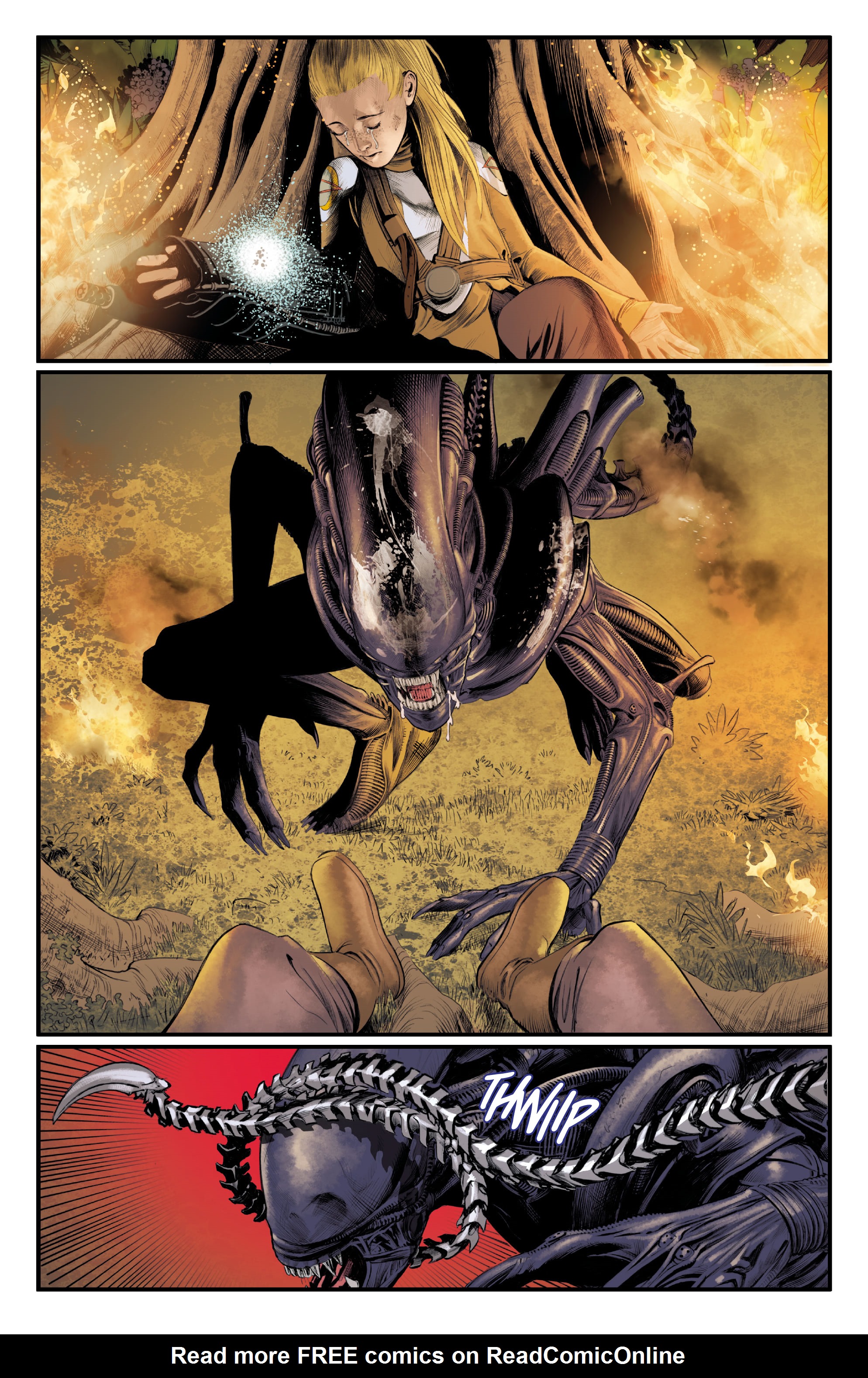 Read online Alien vs. Predator: Thicker Than Blood comic -  Issue # _TPB - 83