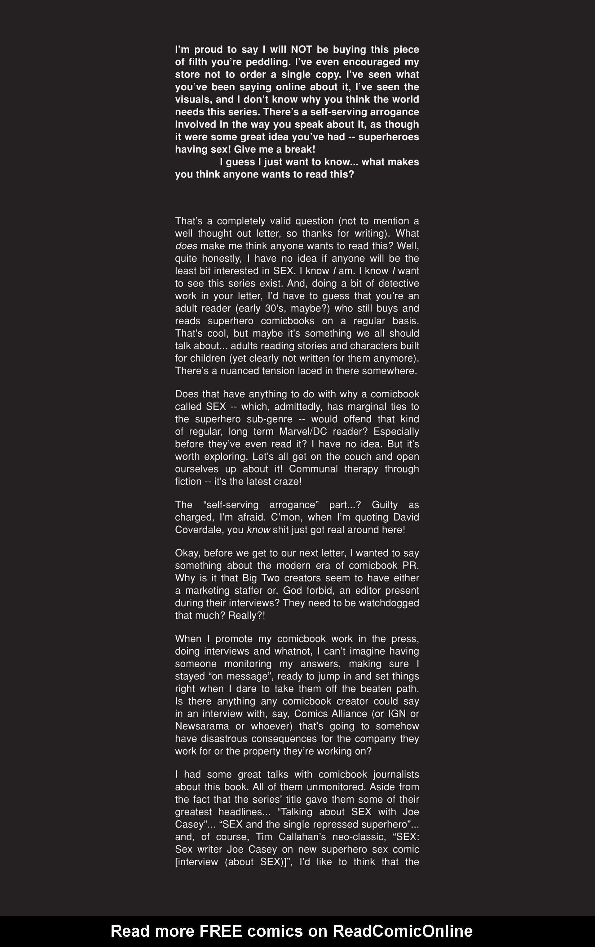 Read online Sex comic -  Issue #1 - 22