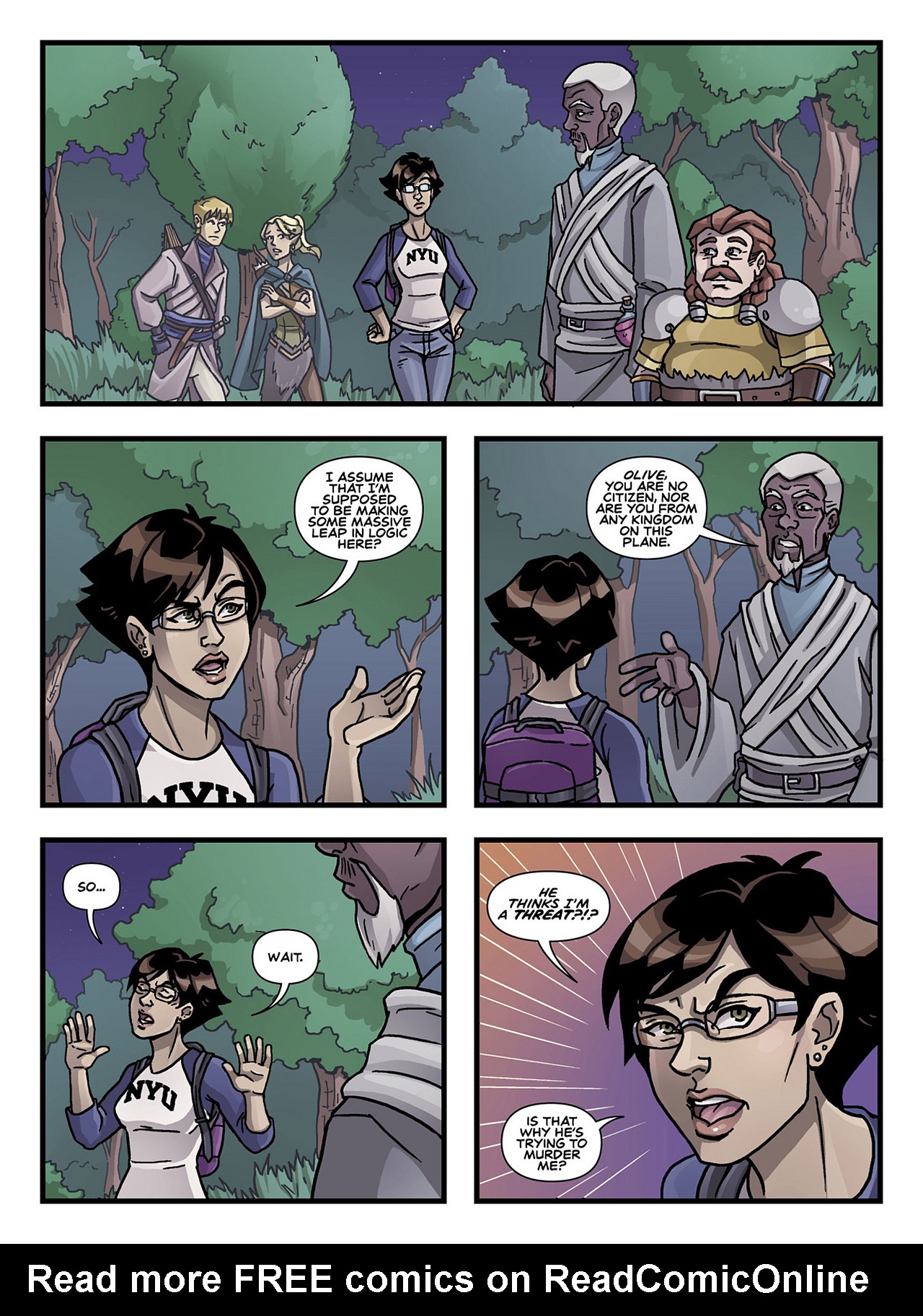 Read online Wander: Olive Hopkins and the Ninth Kingdom comic -  Issue #2 - 18