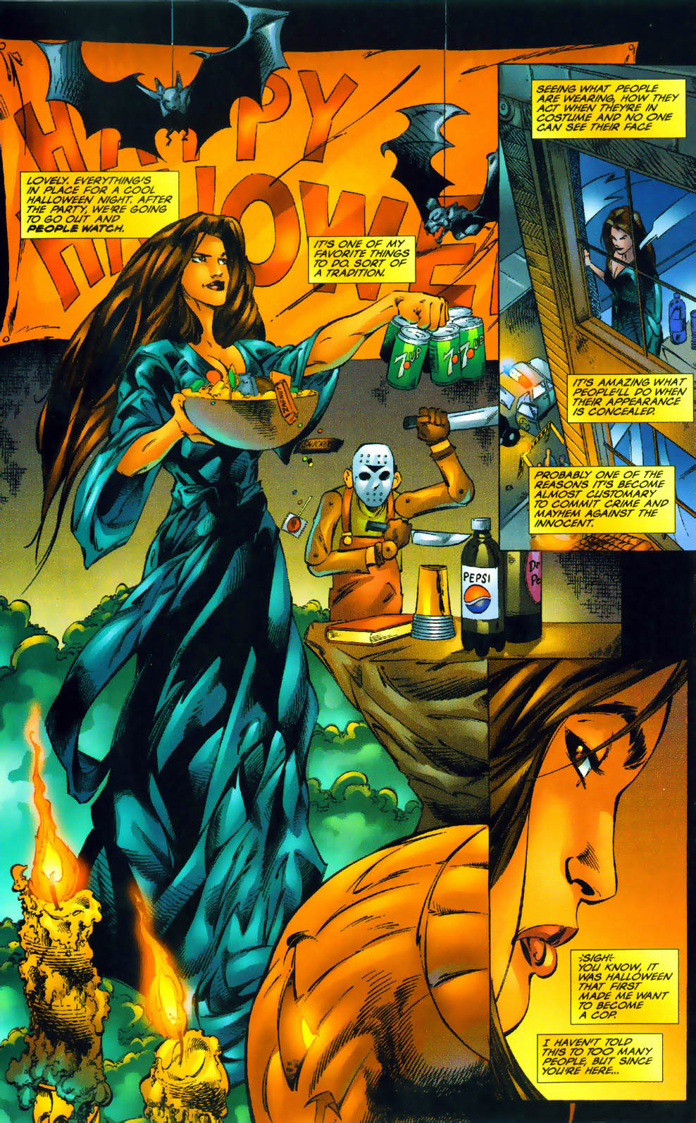 Read online Queens of Halloween comic -  Issue # Full - 5