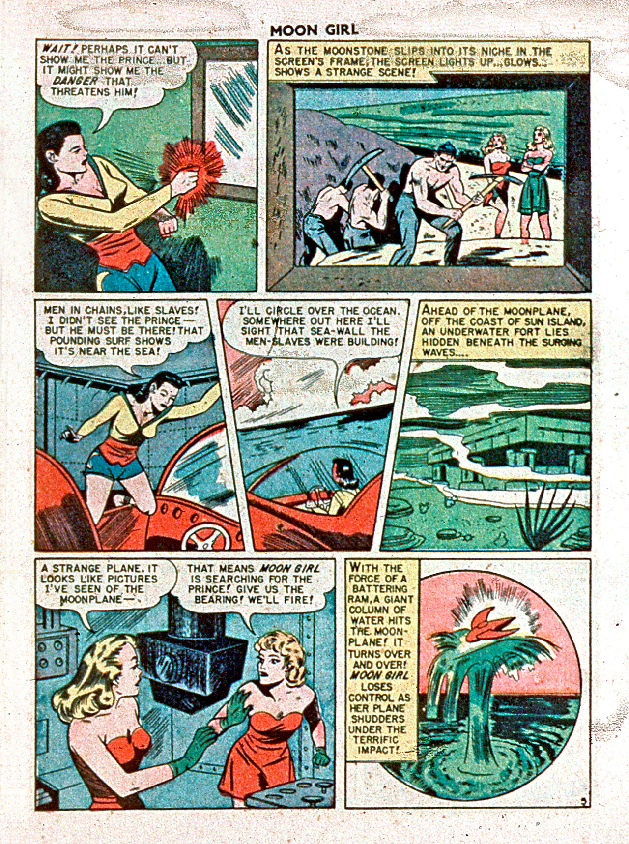 Read online Moon Girl (1947) comic -  Issue #5 - 7