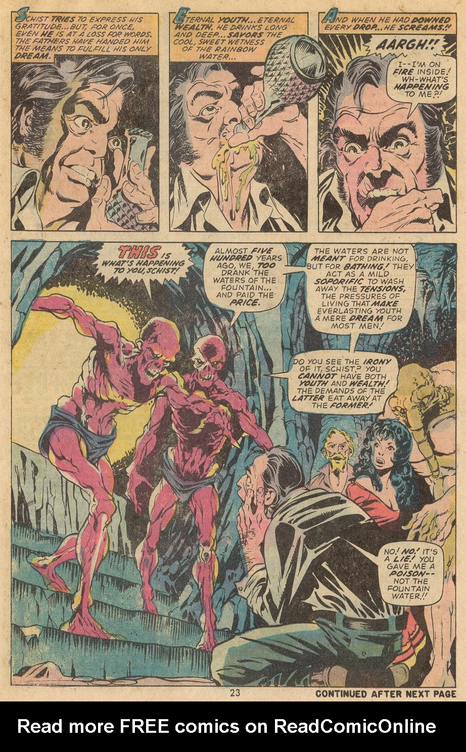 Read online Man-Thing (1974) comic -  Issue #8 - 17
