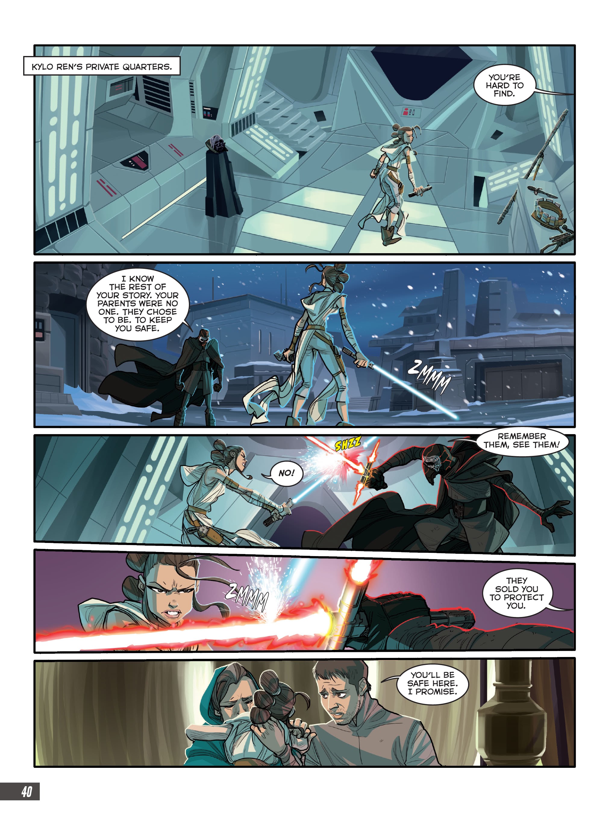 Read online Star Wars: The Rise of Skywalker Graphic Novel Adaptation comic -  Issue # TPB - 42
