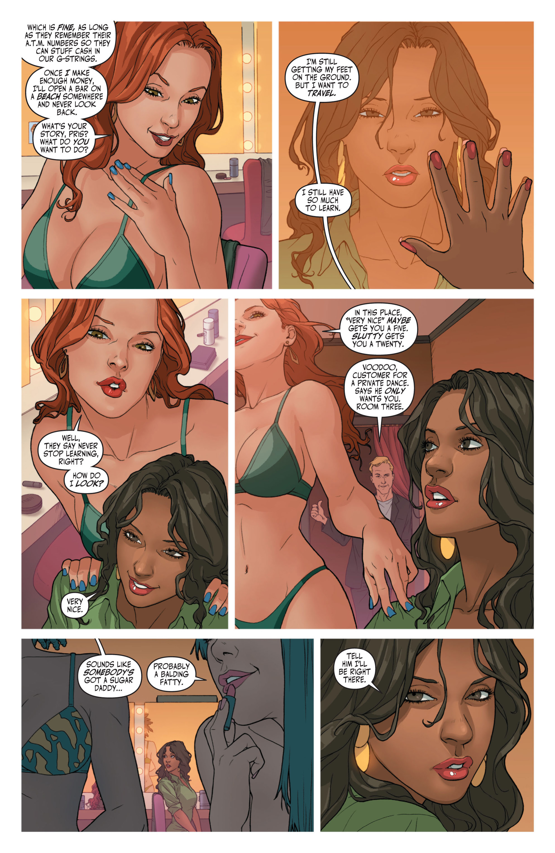 Read online Voodoo (2011) comic -  Issue #1 - 13