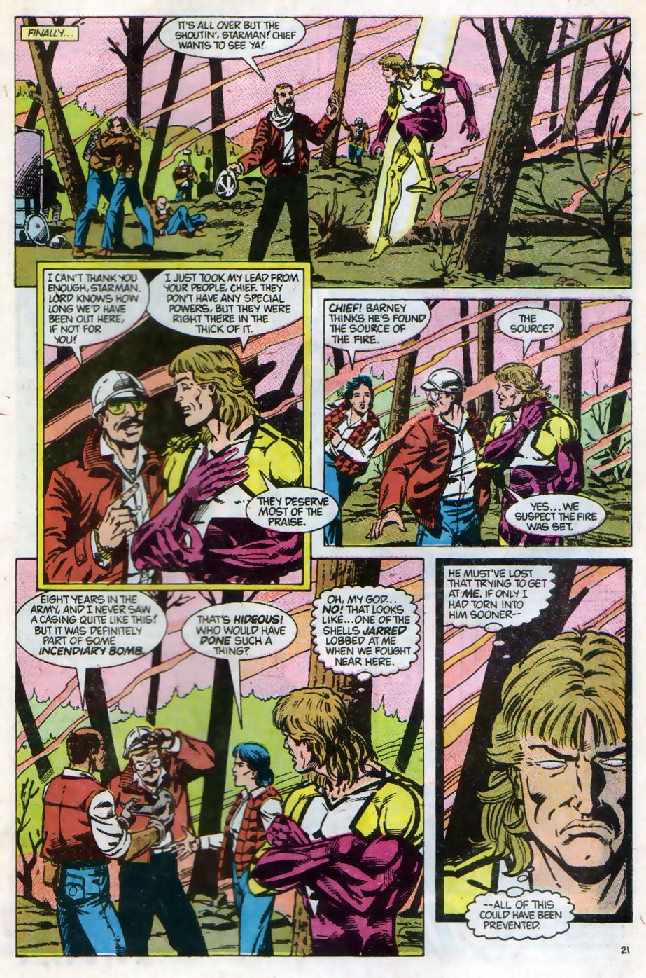 Read online Starman (1988) comic -  Issue #20 - 22
