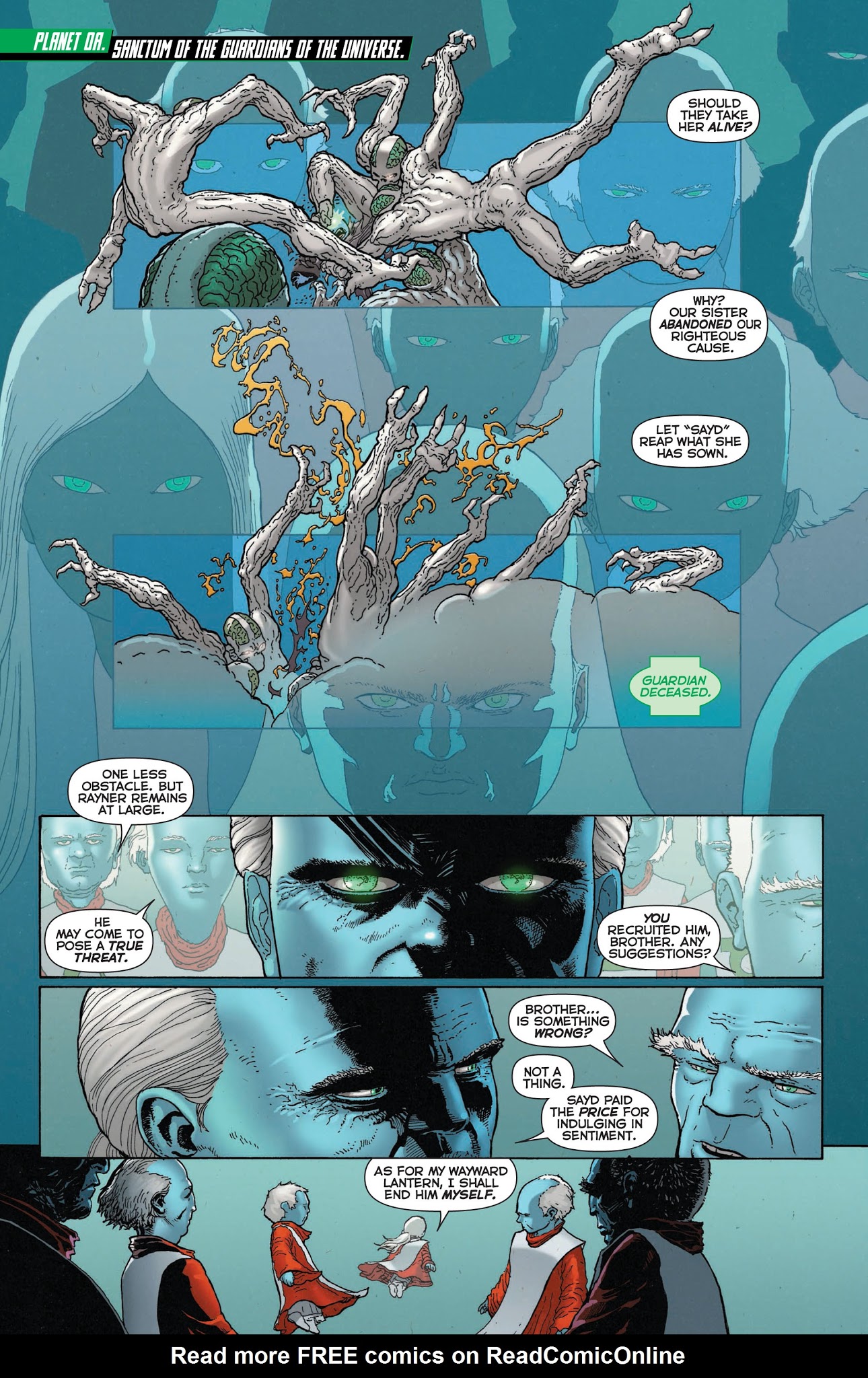 Read online Green Lantern: Rise of the Third Army comic -  Issue # TPB - 187
