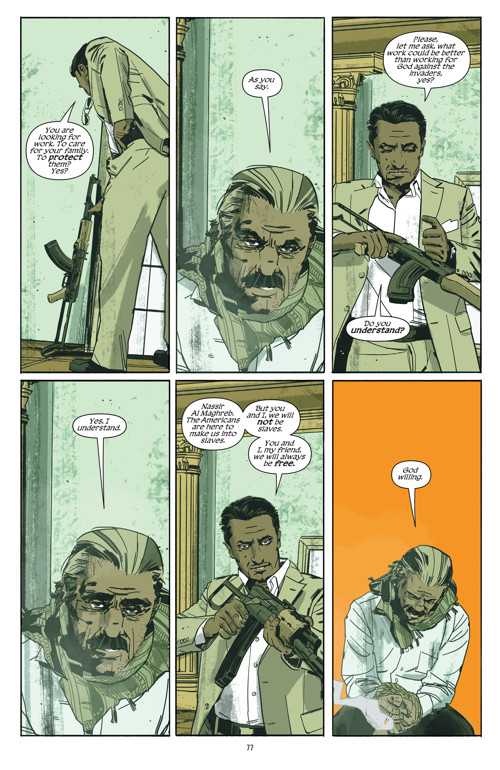Read online The Sheriff of Babylon comic -  Issue # _The Deluxe Edition (Part 1) - 74