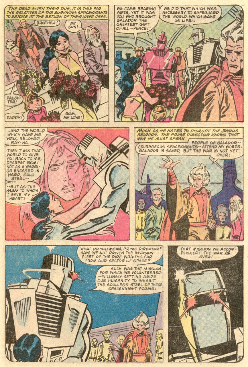 Read online ROM (1979) comic -  Issue #13 - 21