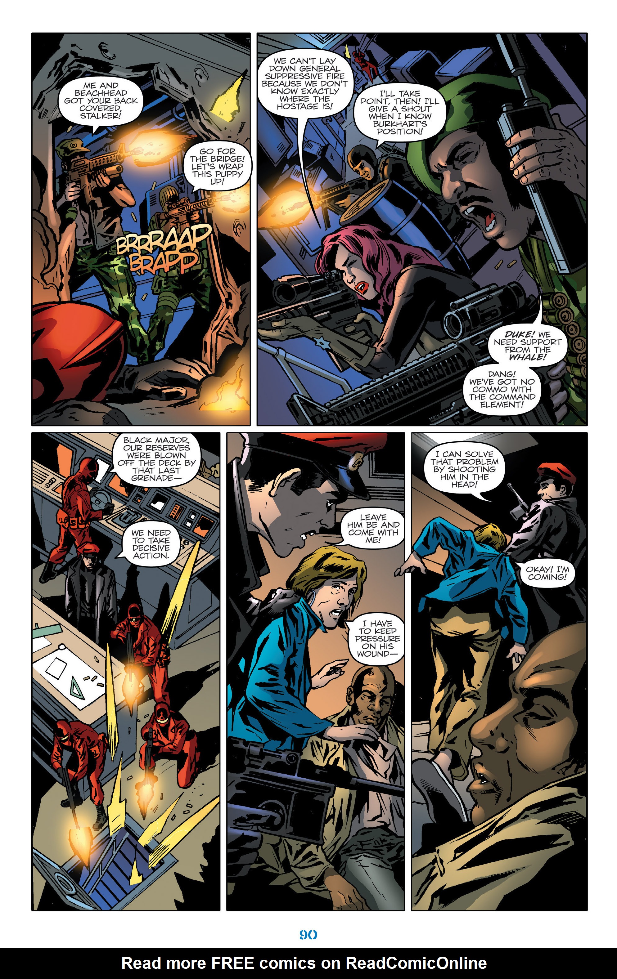 Read online Classic G.I. Joe comic -  Issue # TPB 19 (Part 1) - 90