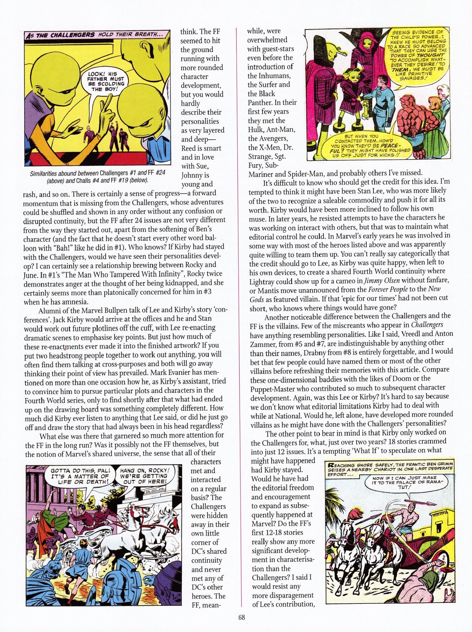 Read online The Jack Kirby Collector comic -  Issue #62 - 68
