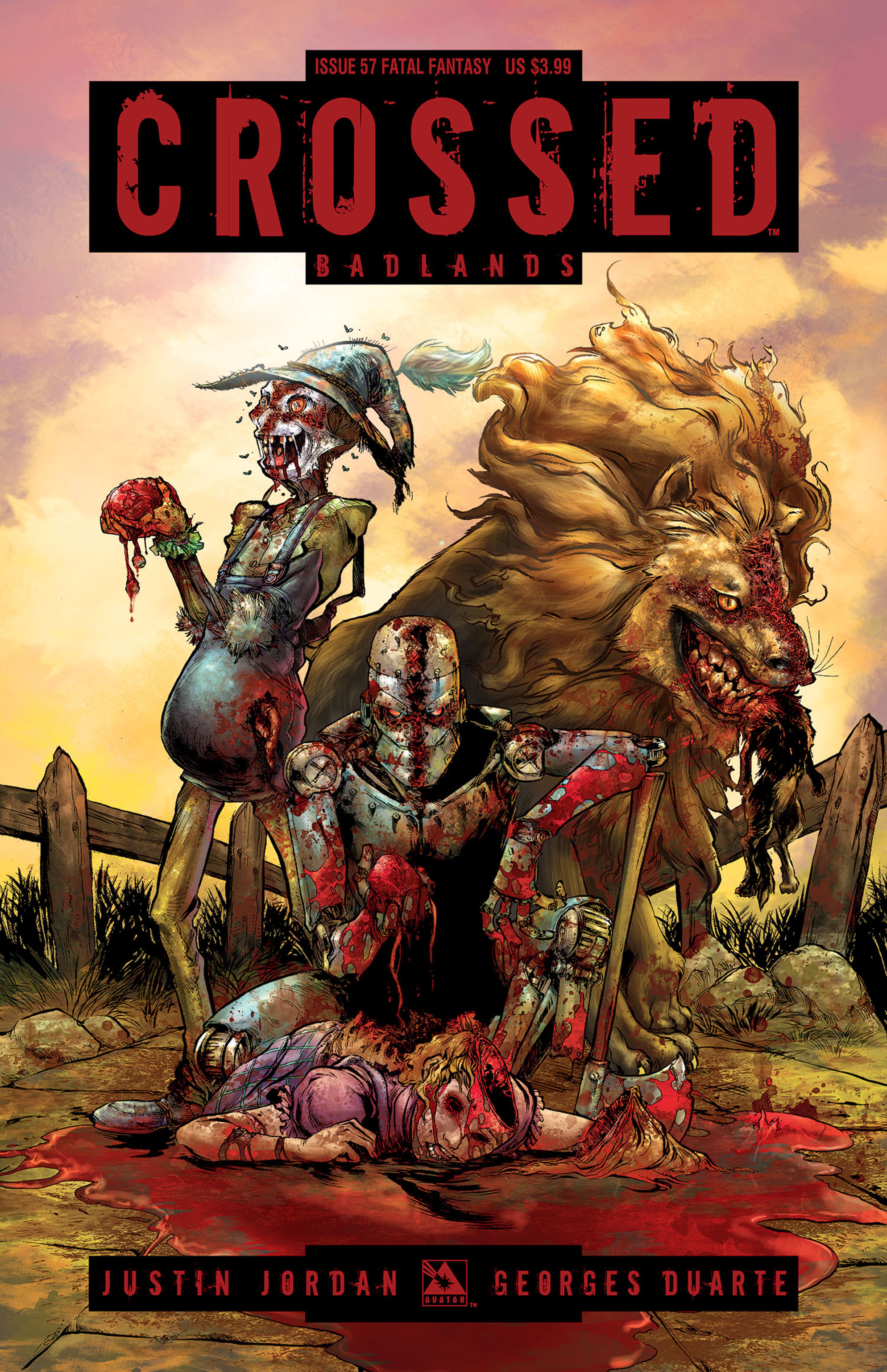 Read online Crossed: Badlands comic -  Issue #57 - 2