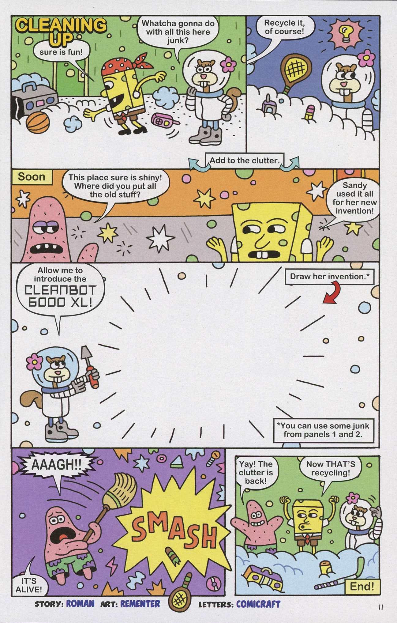Read online SpongeBob Comics comic -  Issue #10 - 13