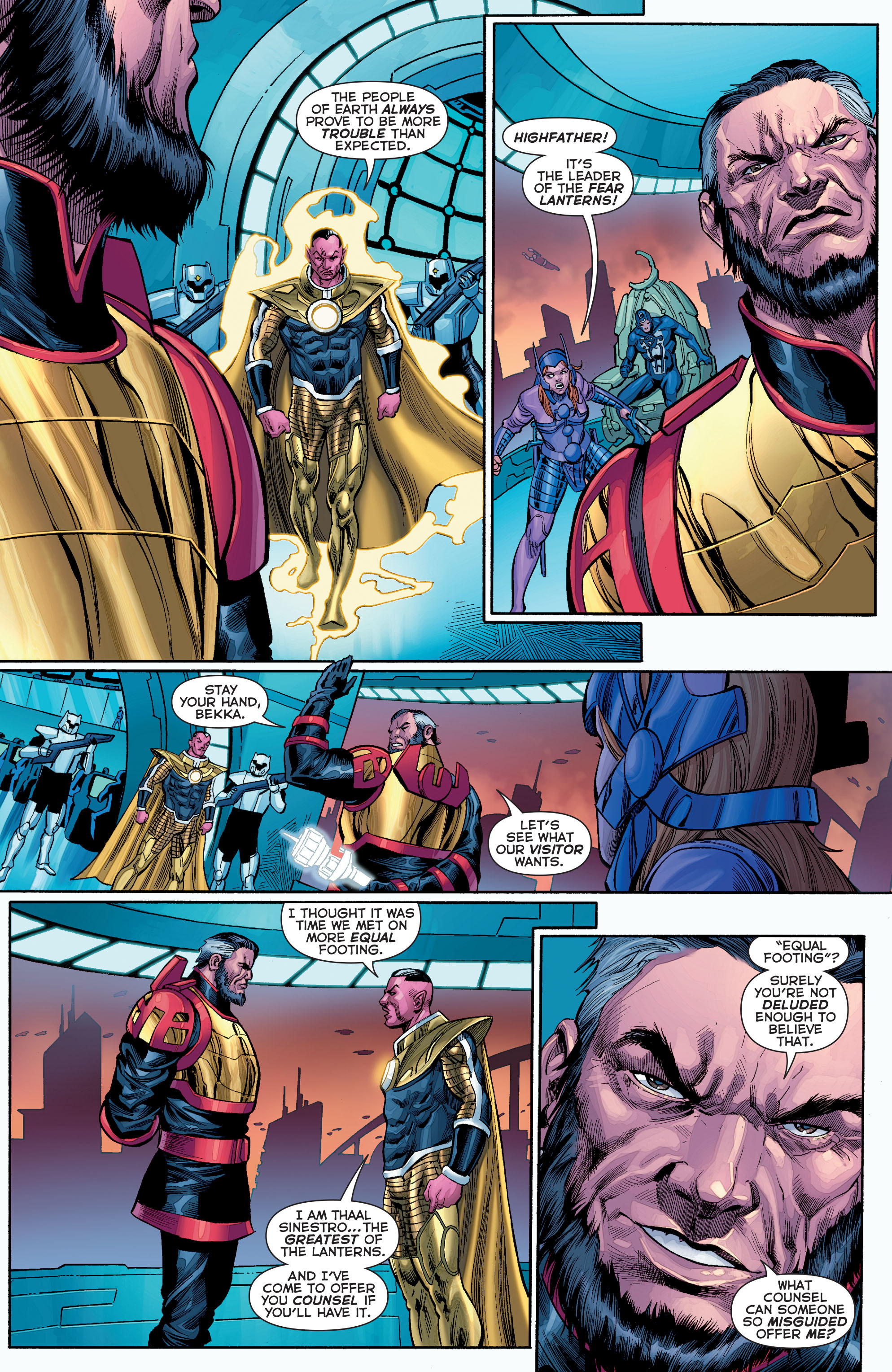 Read online Sinestro comic -  Issue #8 - 13