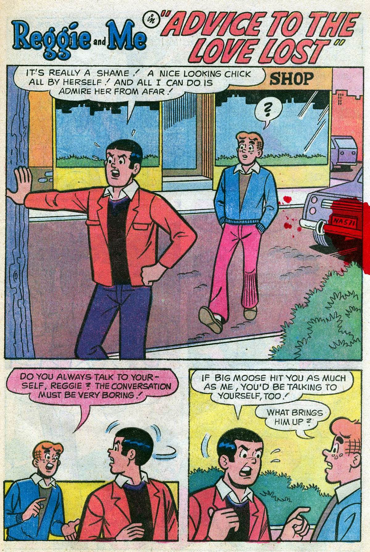 Read online Reggie and Me (1966) comic -  Issue #80 - 21