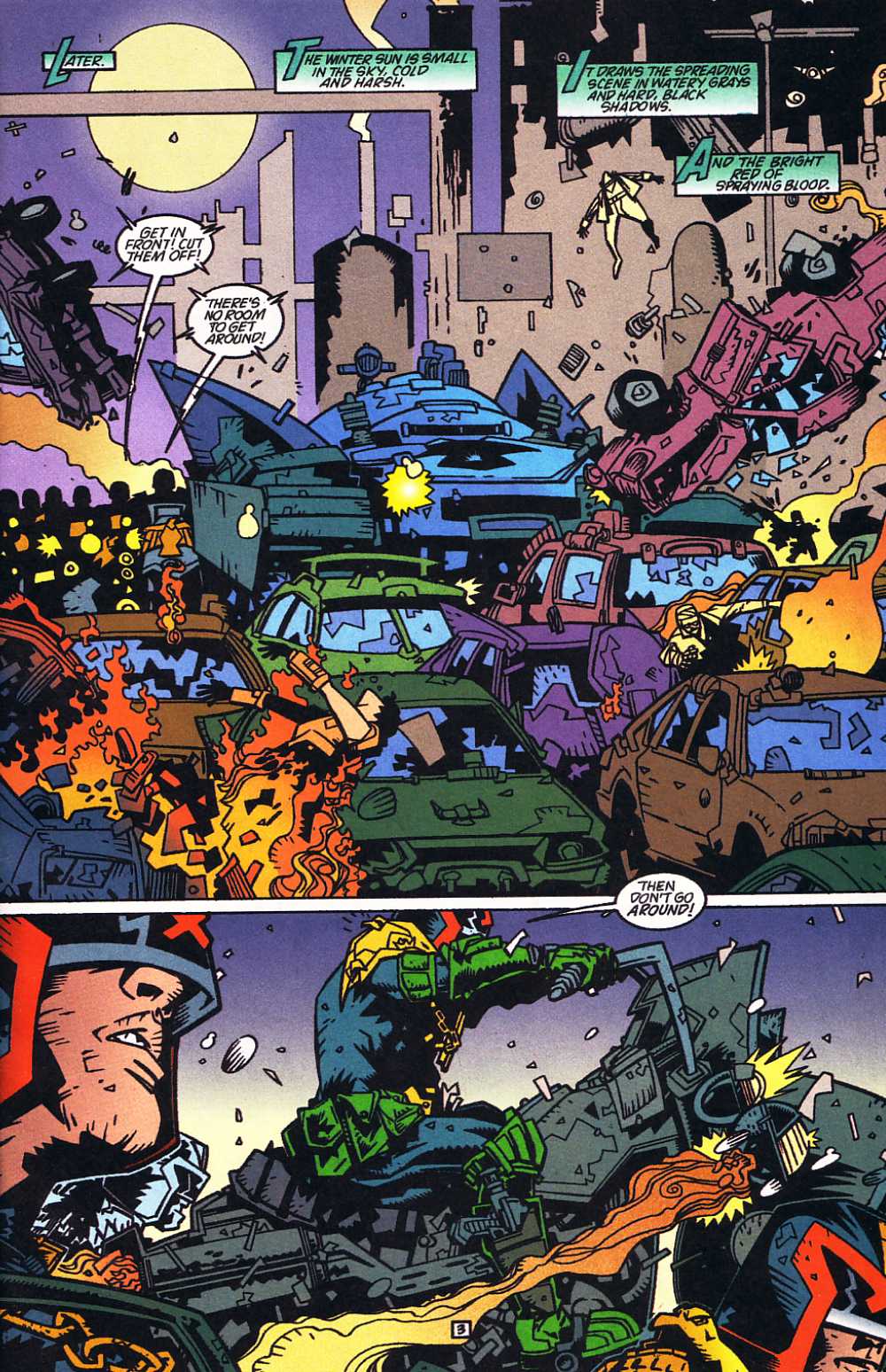 Read online Judge Dredd: Legends of the Law comic -  Issue #8 - 4