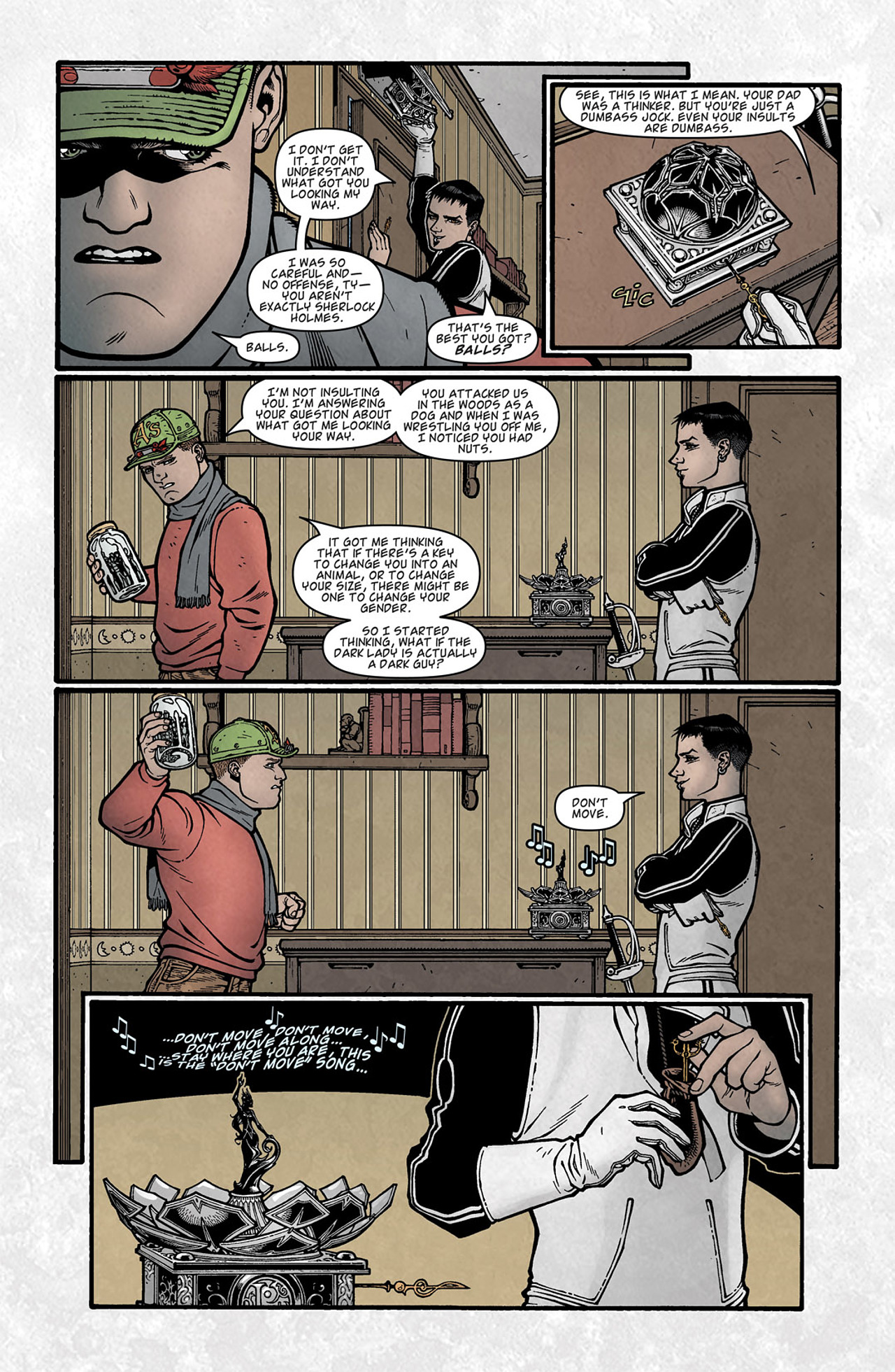 Read online Locke & Key: Keys to the Kingdom comic -  Issue #5 - 23