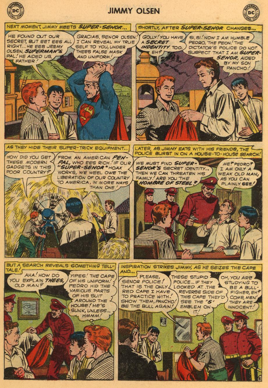 Read online Superman's Pal Jimmy Olsen comic -  Issue #36 - 7