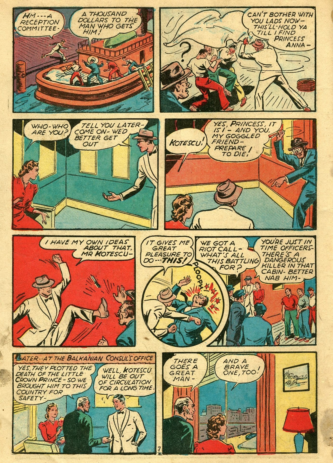 Read online Amazing Man Comics comic -  Issue #24 - 66