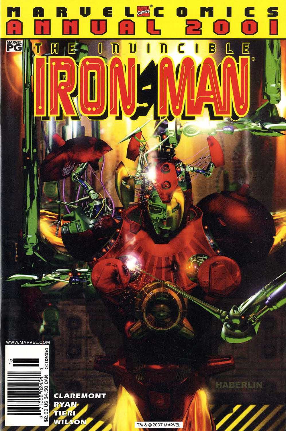 Read online Iron Man (1998) comic -  Issue # _Annual 2001 - 1