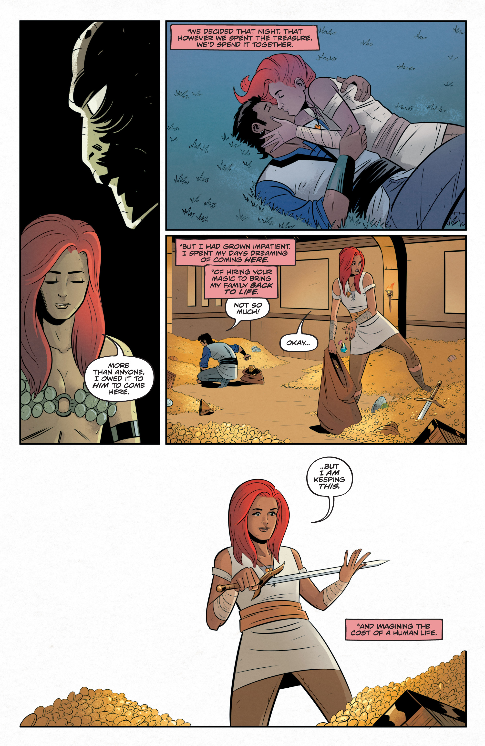 Read online Savage Tales: A Red Sonja Halloween Special comic -  Issue # Full - 17