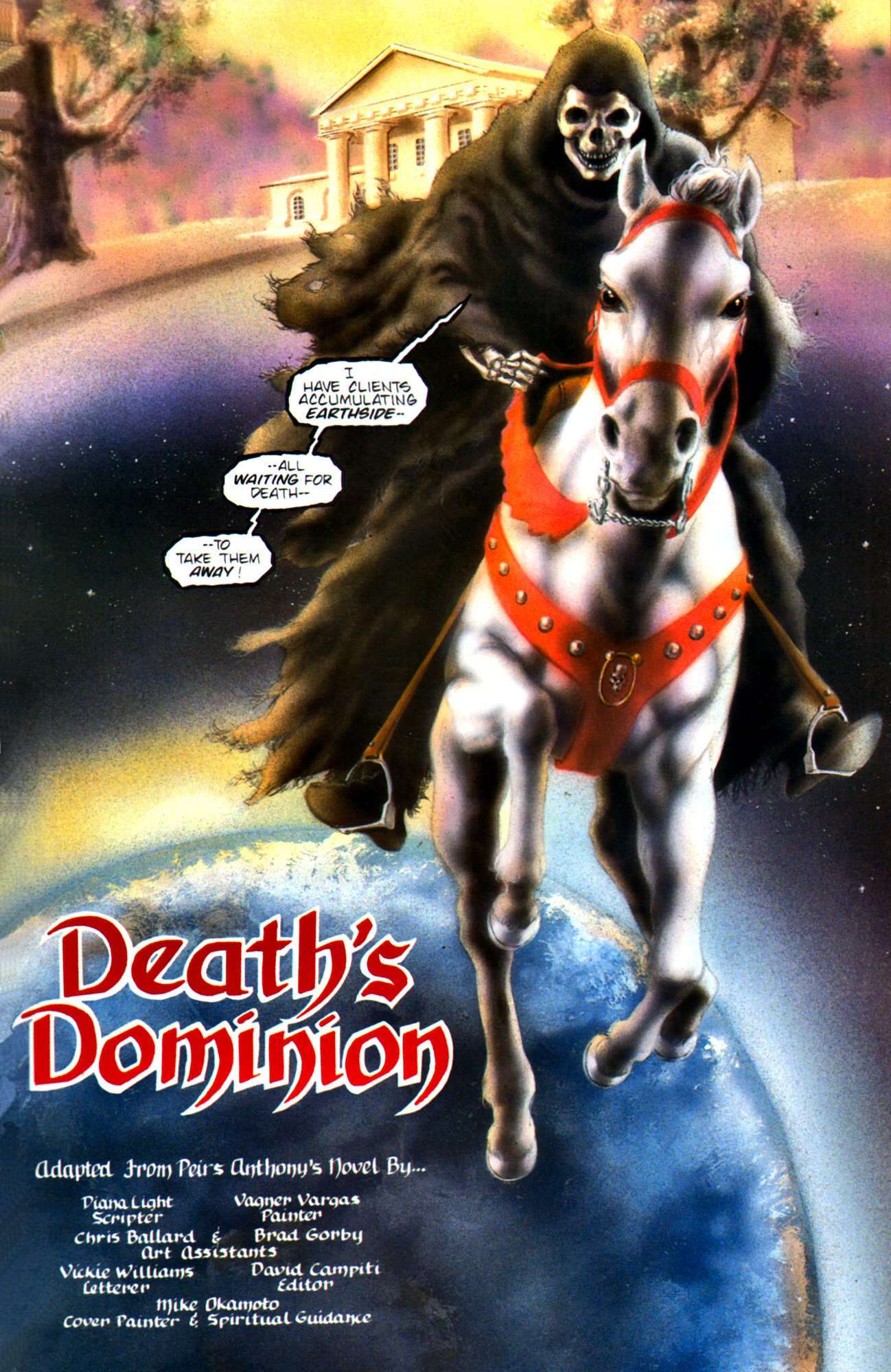 Read online Piers Anthony's Incarnations of Immortality: On A Pale Horse comic -  Issue #3 - 5
