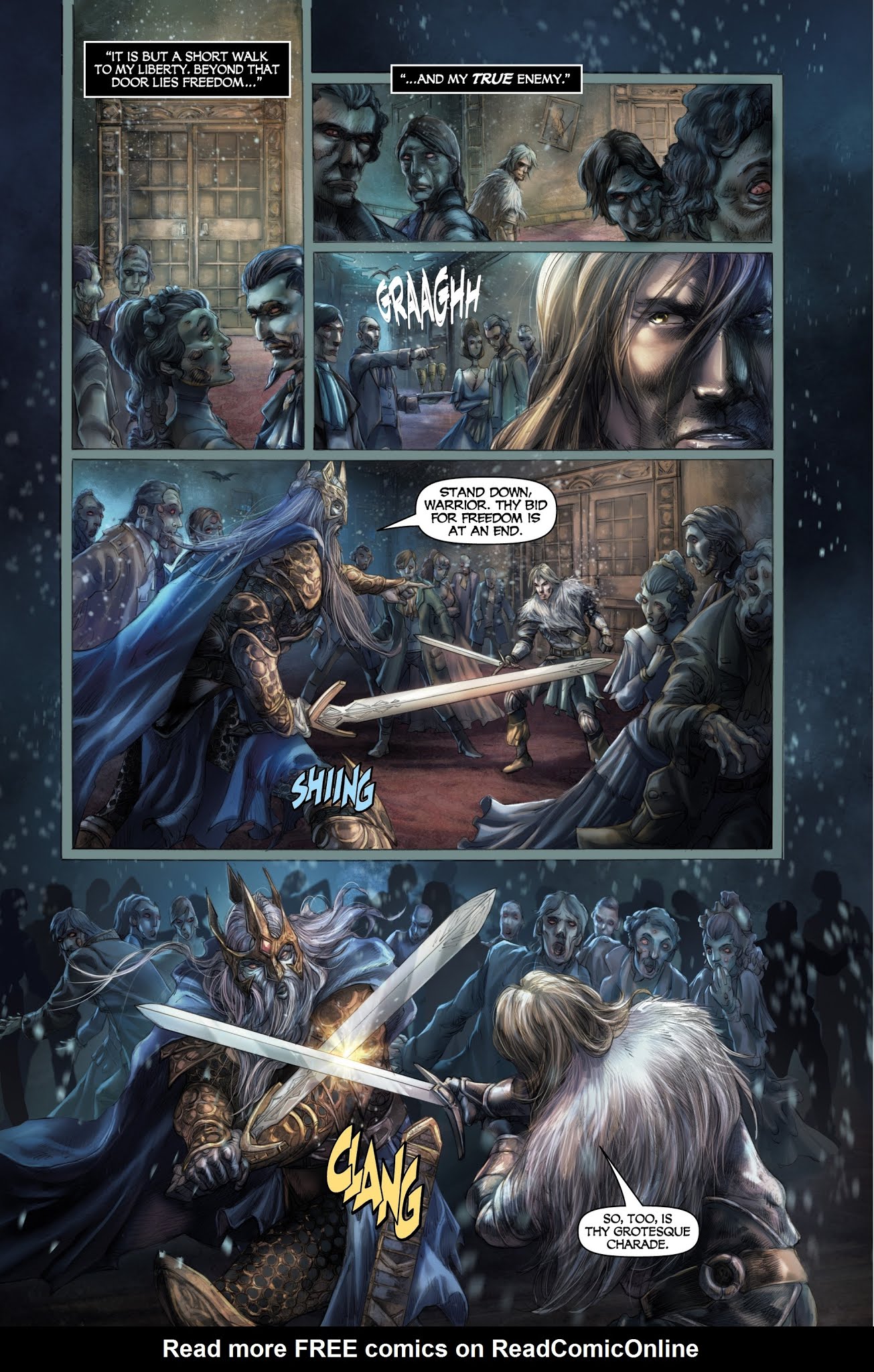 Read online Dark Souls: Winter's Spite comic -  Issue #3 - 21