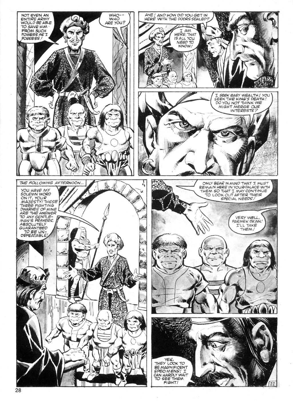 Read online The Savage Sword Of Conan comic -  Issue #94 - 27